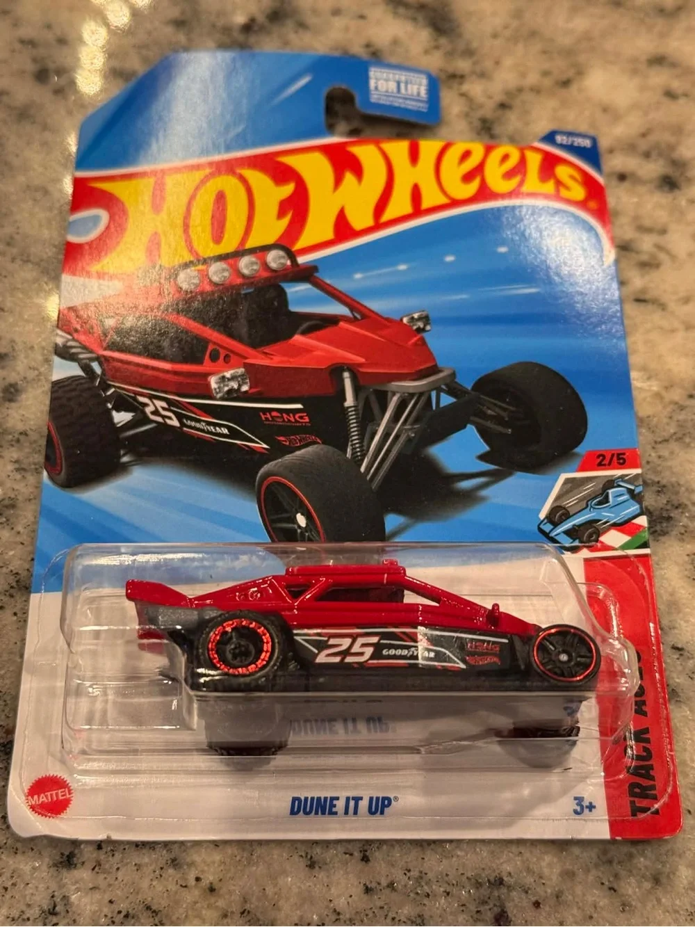 Hot Wheels Dune It Up Red Off-Road Buggy Toy